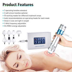 Máquina de Ondas de Choque Electromagnéticas ED para Uso Doméstico, Equipo Portátil de Terapia de Ondas de Choque Enfocadas - Product Image 4