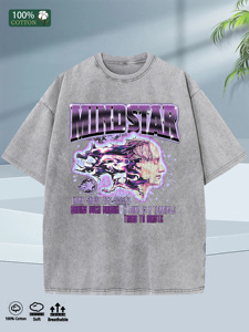 T-shirt streetwear surdimensionné pour hommes, 5 couleurs, 100 % coton, été 2025, expédié depuis le <span class=keywords><strong>Kentucky</strong></span> - Product Image 3