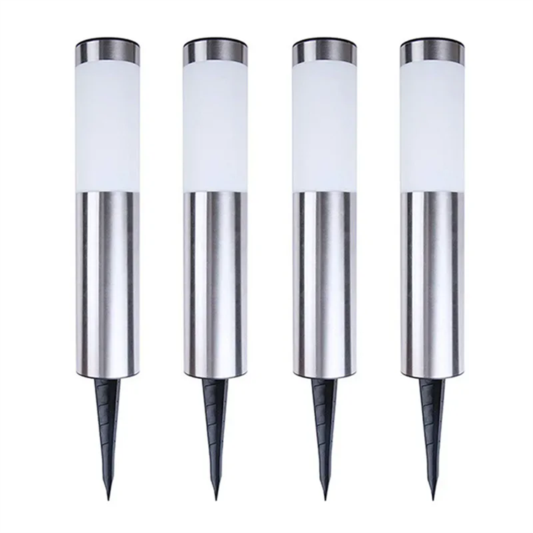 Solar Outside Bright Lawn Light Waterproof Solar Flower Pathway Lamp Post Led Color Lights Garden Yard Street Decoration