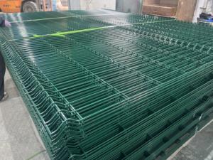 Valla de jardín de PVC para el hogar, valla 3D para exteriores, valla de malla de alambre soldada con curvas de seguridad - Product Image 4