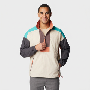 Veste coupe-vent softshell pour homme de haute qualité, imperméable, décontractée, col montant, capuche, écologique, respirante - Product Image 1