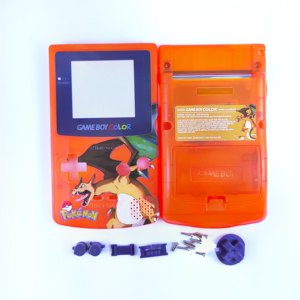 เคสครอบแบบเต็มสำหรับปุ่ม GBC gameboy กรอบสี - Product Image 5