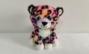 Vente en gros de jouets en <span class=keywords><strong>peluche</strong></span> colorés léopard et tigre rose animaux en <span class=keywords><strong>peluche</strong></span> doux avec des <span class=keywords><strong>yeux</strong></span> brillants pour enfants cadeaux et décoration de chambre - Product Image 5
