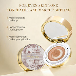 Base de Maquillaje Líquida de Tres Colores con Acabado Satinado y Polvo Compacto de Doble Efecto, Cojín de Aire - Product Image 2