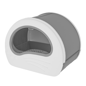 Grande litière pour <span class=keywords><strong>chat</strong></span> entièrement fermée <span class=keywords><strong>et</strong></span> inodore, nouveau design en PP, style tiroir, <span class=keywords><strong>toilette</strong></span> <span class=keywords><strong>et</strong></span> bac à excréments pour <span class=keywords><strong>chat</strong></span> - Product Image 5
