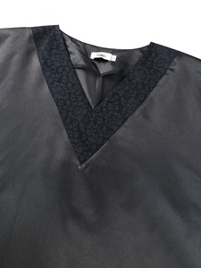 Vestido Blanco Boubou de Moda Africana de Alta Calidad para Mujer, con Volantes y Mangas de Encaje, Modelo K1146 - Product Image 6