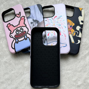 Coques de <span class=keywords><strong>t</strong></span>éléphone portable 2-en-1 personnalisées avec film de sublimation 3D pour iPhone 16 Pro et 16 Pro Plus – Numéro de modèle inclus - Product Image 3