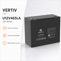 Batterie Reston Vertiv Emerson haute performance pour onduleur U12V465LA, batterie pour salle informatique 12V135AH, batterie au plomb sans entretien