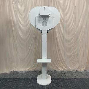 Photomaton personnalisé sur pied, réglable, intégré avec écran tactile, imprimante DNP, pour fêtes et mariages, en forme de cœur - Product Image 4