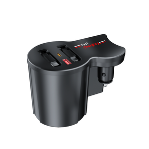 Cargador de coche retráctil 4 en 1 de última generación, 120W de carga rápida con 2 cables, adaptador tipo C para Hong QI H5 H6 - Product Image 1