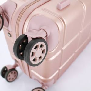 Maleta de viaje con cremallera de moda de Venta caliente de fábrica de equipaje con rueda Universal silenciosa de 360 grados - Product Image 5