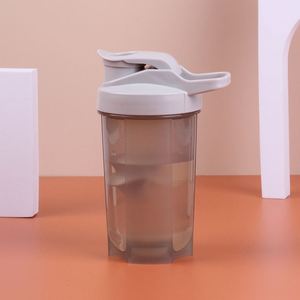 Promotional 17oz 500ml BPA-Free Custom <b>Shaker</b> <b>Bottles</b> With Logo and Measurement Lines for Business Giveaways - Product Image 4