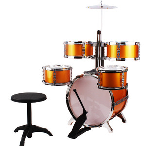 Ensemble de cinq tambours de jazz en gros, jouets musicaux, instruments de percussion Orff pour enfants - Product Image 6