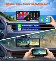 Pantalla Inteligente para Auto de 10.26 Pulgadas, 4G, Android 15, Octa Core, con DVR Bidireccional, CarPlay Inalámbrico, Android Auto, 4GB+64GB, Fabricación OEM ODM