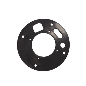 Guarnizioni Piatte Antivibrazioni Perforate in Gomma Siliconica, Butilica e Fluorocarbonica Personalizzate per la Lavorazione di Guarnizioni a Flangia - Product Image 2