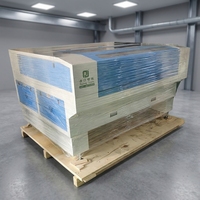 Machine de découpe laser CO2 CNC à refroidissement par eau 2 axes pour cuir et tissu, découpe sans bordure avec tube laser RECI Anjiang Smart