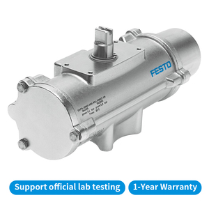 Actionneur pneumatique à course angulaire série DAPS Festo, cylindre rotatif à 90 degrés pour vannes à boisseau sphérique et vannes papillon, montage ISO 5211 - Product Image 4