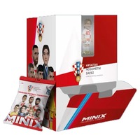 Toptan Metal Futbol Süperstarı Kör Kutu 108 Parça Tam Set - Arjantin Portekiz İspanya Futbol Yıldızı Figürü Kulüp Taraftar Hediyesi