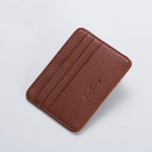Porte-cartes Baellerry Mini 4 pouces, plusieurs emplacements, portefeuille pour cartes de crédit, couleur unie, usage quotidien - Product Image 3