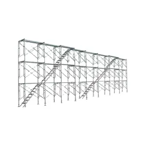 Certified Building Material/Construction High Quality Sidewalk Shed Parapet Brace Frame Scaffold