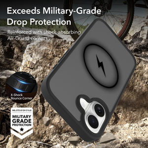 เคสโทรศัพท์อะคริลิกสุดหรูใหม่สำหรับ <span class=keywords><strong>iPhone</strong></span> 16 <span class=keywords><strong>Plus</strong></span> Pro MAX ปุ่มสัมผัส Ai สีสันสดใสพร้อมแม่เหล็กฝาครอบฝ้าและผิวด้าน - Product Image 3