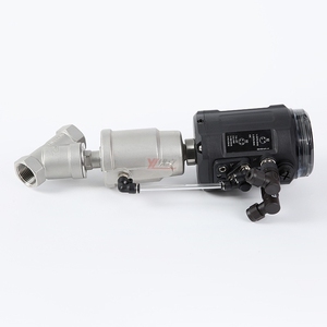 หัวควบคุมลมแบบปรับแรงดัน พรีเมียม 1.6mpa 304 316 BSP NPT RC 4-20ma  ทำจากสแตนเลส พร้อมเกลียวตัวเมียแบบ Angle Seat - Product Image 5