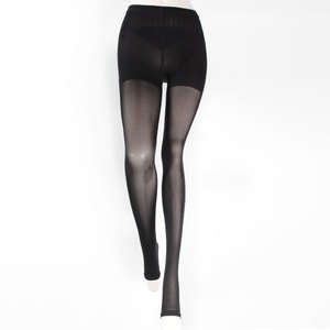 टिकाऊ विरोधी-अलग करना ठोस रंग कोर-लिपटे रेशम पतली के माध्यम से मांस पैर की अंगुली-घटाने के लिए रेशम Pantyhose चड्डी महिलाओं - Product Image 1