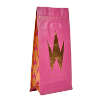 Sachet d'emballage de café personnalisé à huit soudures thermoscellables avec impression en héliogravure, faible MOQ, matériau CPP