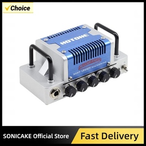 Amplificateur de <span class=keywords><strong>guitare</strong></span> HOTONE Vulcan Five-O à gain élevé, 5 watts, classe AB, commande par bouton, CAB SIM, sortie téléphones/ligne, NLA-6 - Product Image 2