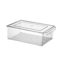 Boîte de Fermentation de Pâte de Style Japonais pour la Maison avec Couvercle Anti-Poussière en PET de Qualité Alimentaire, Rangement Réfrigérateur pour Pain et Toast