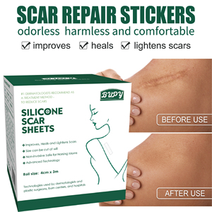 Technologie avancée non invasive améliore la cicatrisation des cicatrices en toute sécurité jusqu'à 12 heures de bandes cicatricielles efficaces en <span class=keywords><strong>silicone</strong></span> - Product Image 2