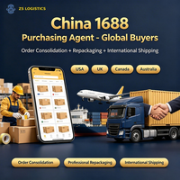 Agent d'achat Alibaba 1688, consolidation et reconditionnement, transitaire aérien DDP, ZS LOGISTICS, assurance USA, Royaume-Uni, Canada
