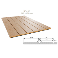 Panneau Tambour Flexible en MDF pour Armoires, Panneau de Porte Roulante Insonorisé Flexible pour Meubles et Décoration Hôtelière APK036