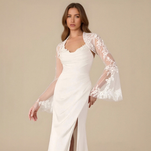 Giacca da sposa per donna a fiore Ls, - Product Image 2