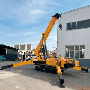 رافعة عنكبوتية ذات ذراع تلسكوبي، رافعة زاحفة صغيرة متنقلة - Product Image 4