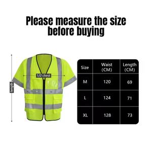 Gilets de sécurité réfléchissants à LED clignotants solaires, neufs et les plus vendus, avec logo personnalisable - Product Image 5