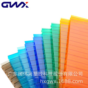Gwx <b>Polycarbonate</b> Sheet 5mm Double Layer Transparent For Greenhouse Carport Skylight Rain Shelter - Product Image 4