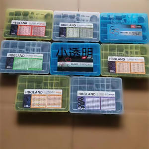 666pcs 41its O טבעת ערכת גומי O-טבעת חבילה Nitrile Oring תיקון תיבה - Product Image 5