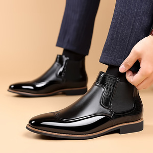 Vente en gros de haut de gamme de sécurité Sepatu Bottes d'été de luxe de créateur <span class=keywords><strong>pour</strong></span> moto Bottes confortables et stylées Chelsea en cuir <span class=keywords><strong>pour</strong></span> hommes <span class=keywords><strong>Rangers</strong></span> - Product Image 4