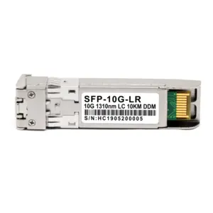 10G LR sfp-10g-lr-c 10G SFP + 10km/20km/40km/80km 10G SFP + Émetteur-Récepteur module Huawei Finisar Genévrier Compatible