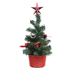 Pabrik Grosir Produk RTS Kustom 20Cm Mewah Enkripsi Premium Pohon Natal untuk Dijual