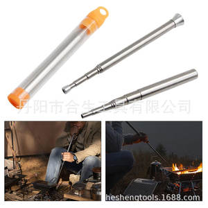 Allume-feu en acier inoxydable Mr Drill, tube télescopique de 122 mm, pour usage en camping en plein air - Product Image 5