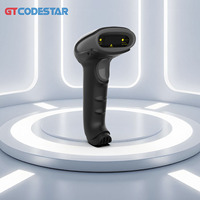 GTCODESTAR Scanner de codes à barres 2d sans fil à main Lecteur de codes industriels à vendre haute performance 2.4G QR code Barcode scannig