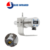 Sijie MARS-G-1508 Profesyonel IR Pirometre 150~800C Paslanmaz Çelik IP65 OLED Ekran %0,5T Doğruluk RS485 Çıkışı Metal için