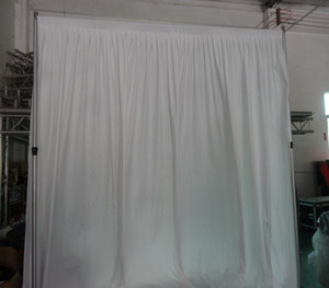 Adjustable Pipe <b>Stand</b> Display Aluminum Fabric <b>backdrop</b> <b>Stand</b> Telescopic <b>Backdrop</b> White Black Fabric - Product Image 3