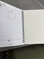 Cuaderno Espiral A5 para Recetas, Diario de Cocina, Agenda, Regalo, con Cubierta de Papel, Logotipo Personalizado, 52 Hojas, Gran Venta