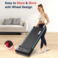 Mesin Treadmill Lipat Hemat Ruang ODM/OEM untuk Rumah Tangga, Peralatan Kebugaran Elektrik dengan Remote Control