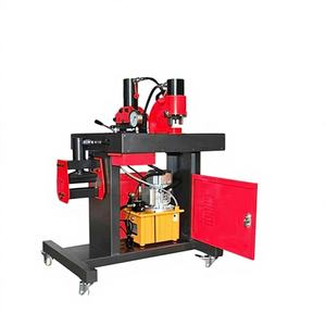 Machine de traitement de barres et plaques en cuivre trois-en-un avec boîte de vitesses et roulement, entretien facile, système hydraulique DHY-150D - Product Image 1