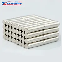 Produsen Grosir Magnet Neodymium Silinder N52 Super Kuat Bulat NdFeb Magnet Magnet Magnet untuk Dijual