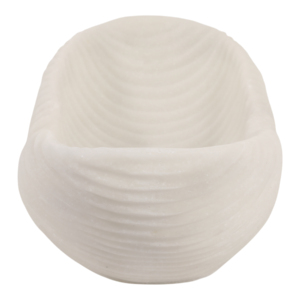 Ciotola in resina a coste, centrotavola decorativo per tavolino da caffè, decorazione per l'ingresso di casa. - Product Image 4